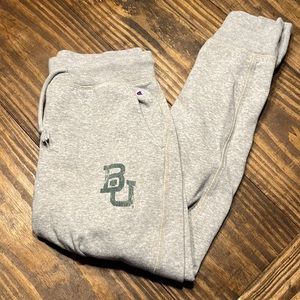 Gray Champion baylor university sweat pants